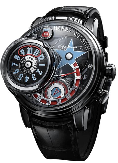 Review Harry Winston Opus 14 OPUMHM55WW001 watch replica